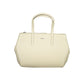 Beige Polyester Handbag