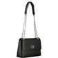 Black Polyester Handbag