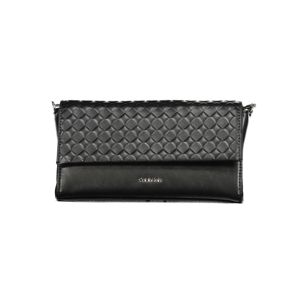 Black Polyester Handbag