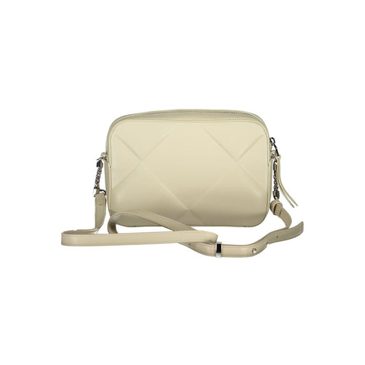 Beige Cotton Handbag