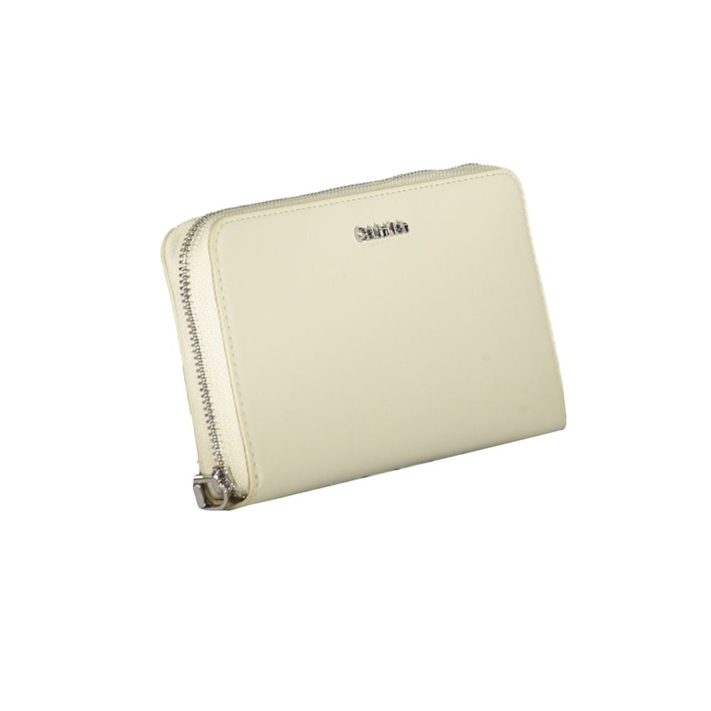 Beige Polyethylene Wallet