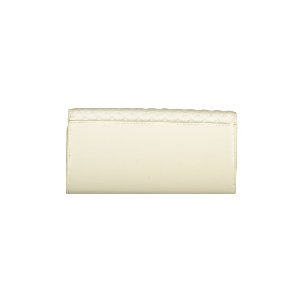 Beige Polyester Wallet