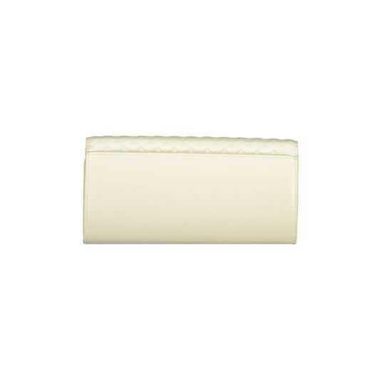 Beige Polyester Wallet