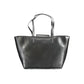 Black Polyester Handbag