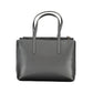 Black Polyester Handbag