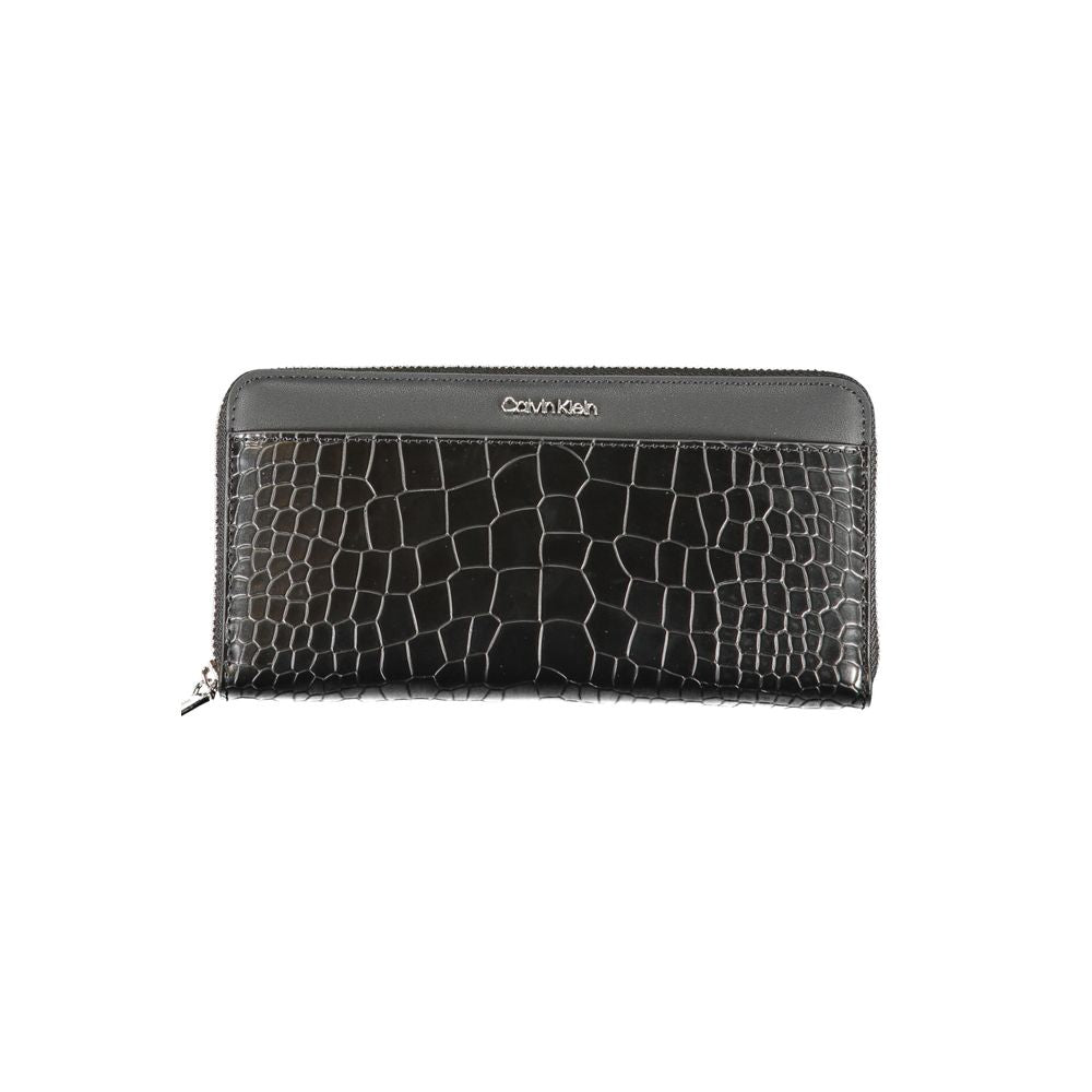 Black Polyester Wallet