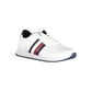 White Polyester Sneaker