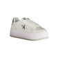 White Polyester Sneaker