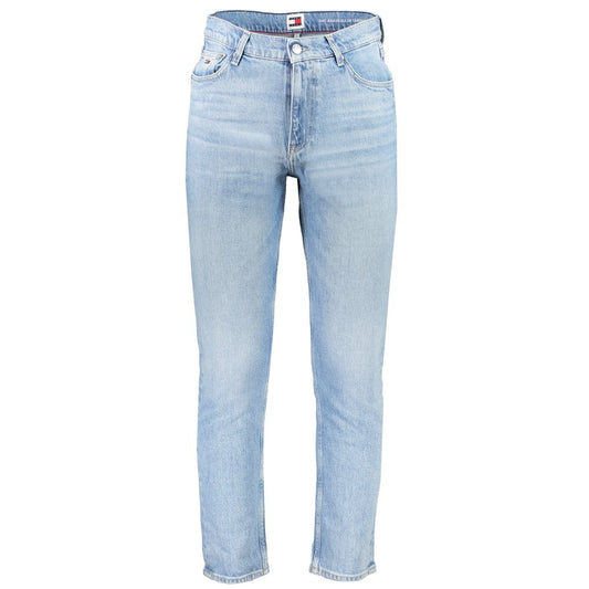 Light Blue Cotton Jeans & Pant