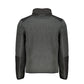 Gray Polyester Men Jacket