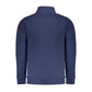 Blue Cotton Mens Sweater