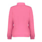 Pink Polyester Women Sweater