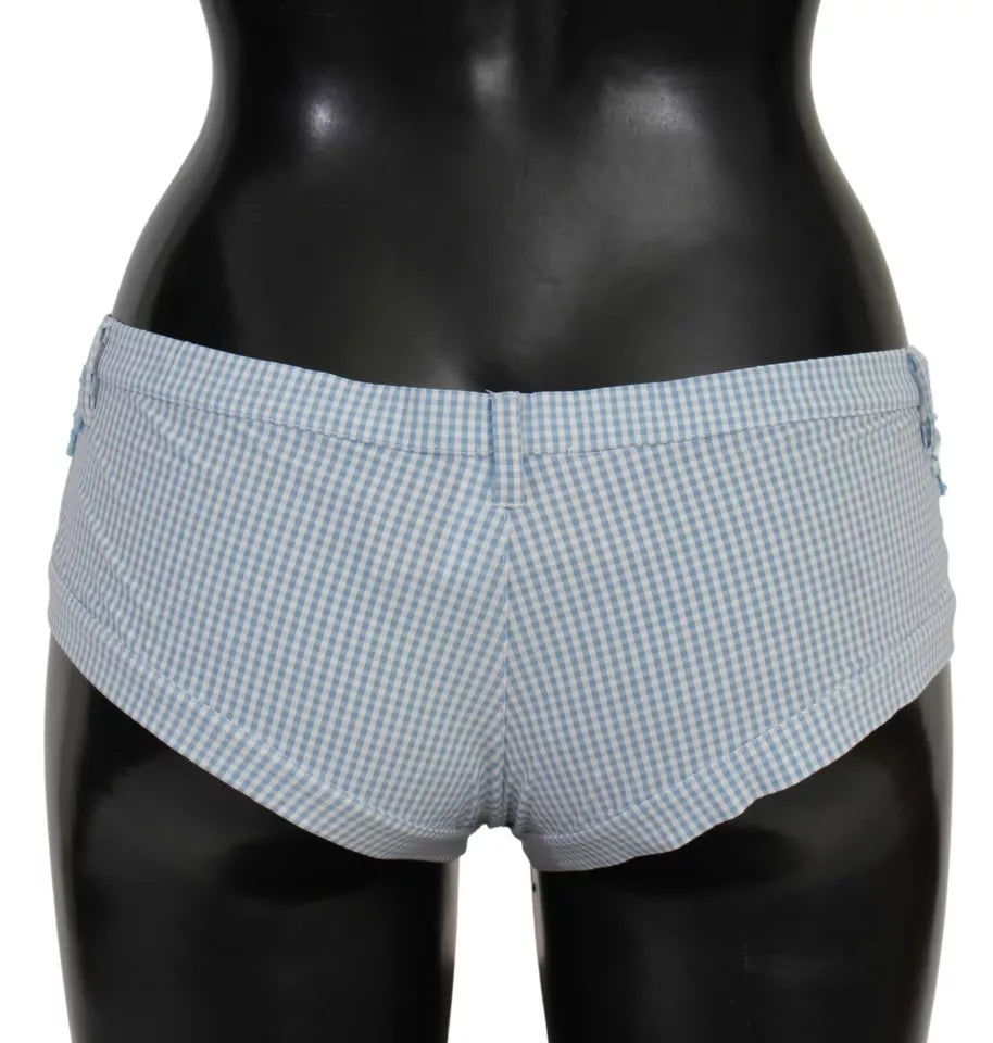 Blue Beachwear Bottoms Swimsuit Shorts