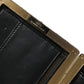 Black White Gold Frame Clutch Evening Party Purse Bag