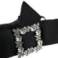 Black Hair Parrucchiera Crystal Headband Diadem