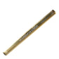 Gold Tone Brass Logo Branded Men Tie Clip Bar