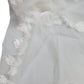 White Floral Lace Nylon Floor Length Wedding Veil