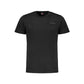 Black Cotton Men T-Shirt