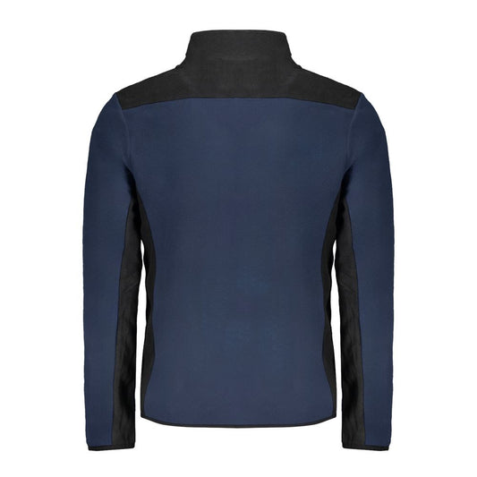 Blue Polyester Men Sweater