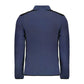 Blue Polyester Men Sweater