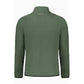 Green Polyester Men Sweater