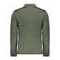 Green Polyester Men Sweater