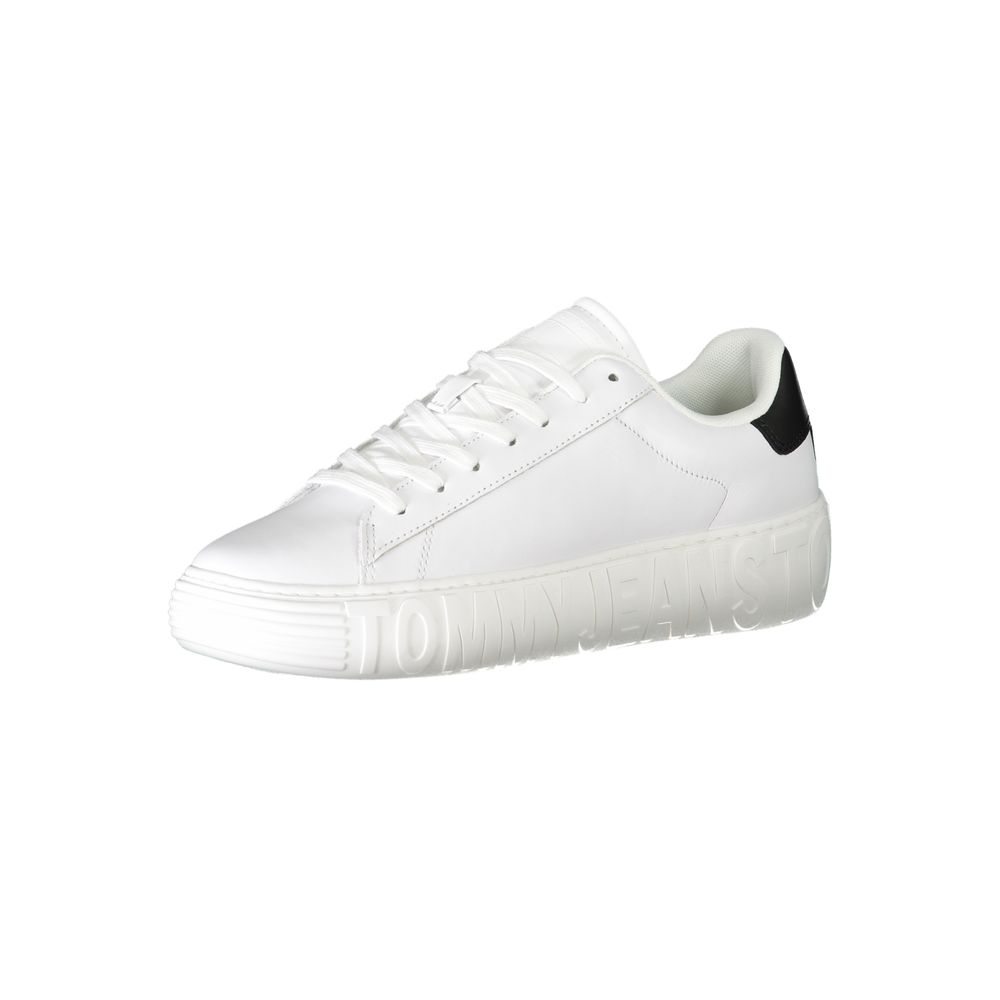 White Leather Men Sneaker