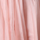 Pink Silk Strapless Maxi A-line Gown Dress