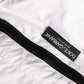 White Puffer Quilted Full Zip Coat Jacket