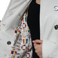 White Double Breasted Blazer Coat Jacket