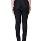 Black Cotton Blend Skinny Denim Jeans