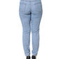 Blue Pretty Slim Fit Cotton Denim Jeans