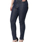 Dark Blue QUEEN Cotton Skinny Denim Jeans