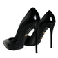 Black Patent Leather KATE Heels Pumps Shoes