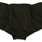 Olive Green Briefs Women's Boxer Lingerie Underwear