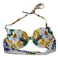 White Majolica Beachwear Swimwear Bikini Top