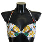 White Majolica Beachwear Swimwear Bikini Top