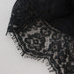 Black Floral Lace Stretch Bralette Underwear