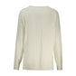 White Acrylic Women Sweater