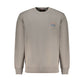 Gray Cotton Men Sweater