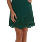 Elegant Green A-Line Sheath Dress