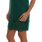 Elegant Green A-Line Sheath Dress