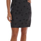 Chic Sleeveless Polka Dotted Wool Dress