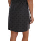 Chic Sleeveless Polka Dot Wool Dress