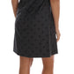 Chic Polka Dotted Wool Dress