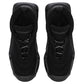 Black Polyester Sneaker