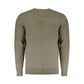 Green Wool Men Sweater