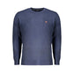 Blue Wool Men Sweater