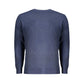 Blue Wool Men Sweater