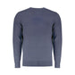 Blue Wool Men Sweater